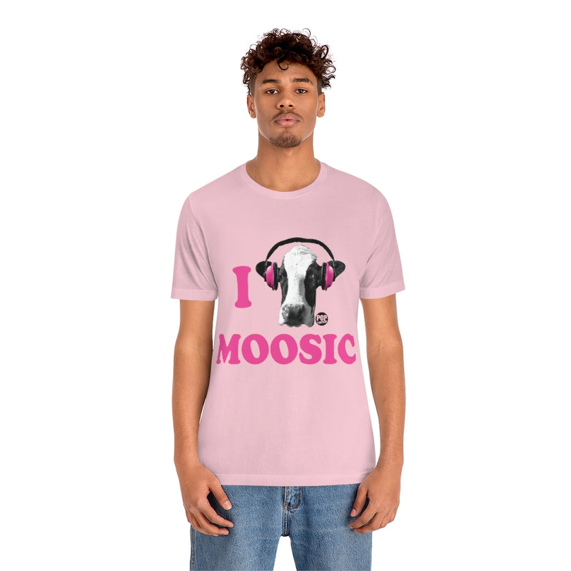 Load image into Gallery viewer, I Love Moosic Cow Unisex Tee
