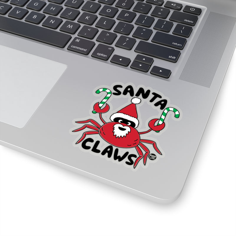 Load image into Gallery viewer, Santa Claws Crab Sticker
