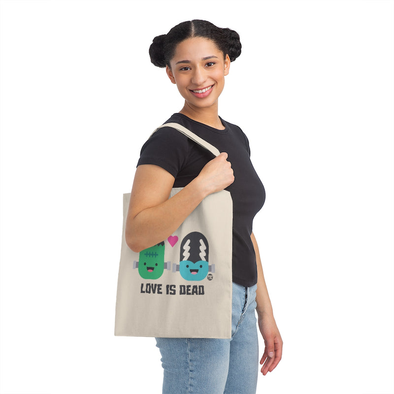 Load image into Gallery viewer, Love Is Dead Frankenstein Tote
