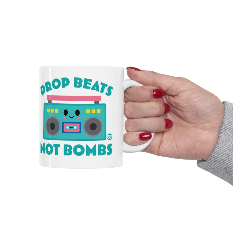 Load image into Gallery viewer, Drop Beats Not Bombs Mug
