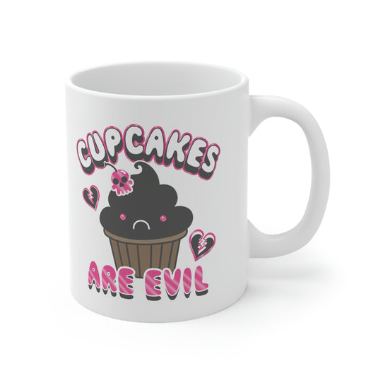 Cupcakes Are Evil Mug