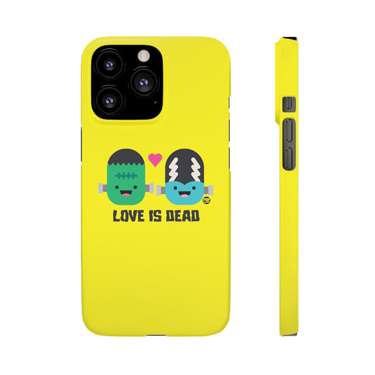 Love Is Dead Frankenstein Phone Case