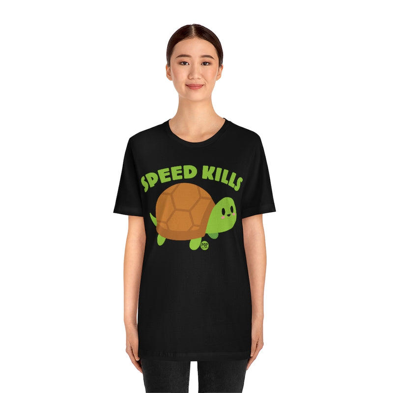 Load image into Gallery viewer, Speed Kills Turtle Unisex Tee
