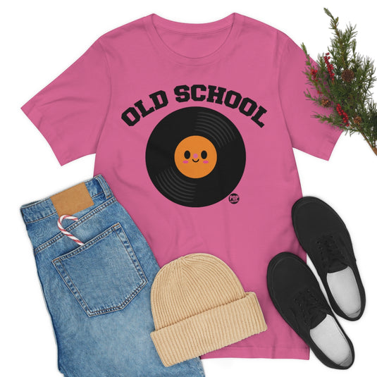 Old School Record Unisex Tee