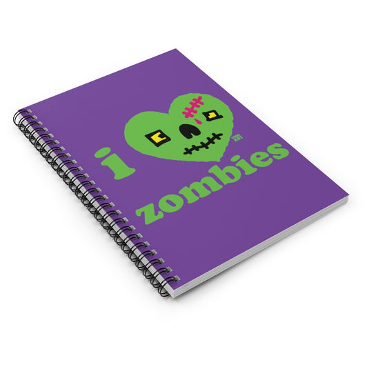 I Love Zombies Notebook