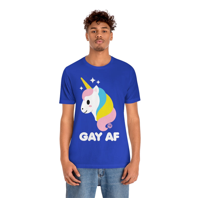 Load image into Gallery viewer, Gay AF Unicorn Unisex Tee
