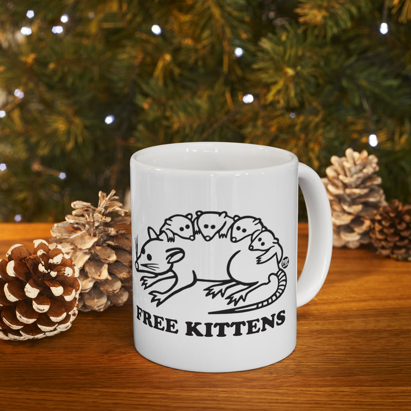 Load image into Gallery viewer, Free Kittens Possum Mug
