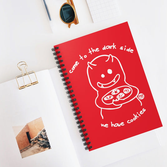 Come To Darkside Cookies Notebook