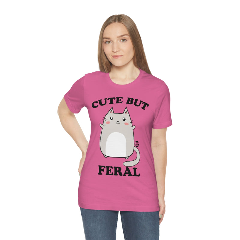 Load image into Gallery viewer, Cute But Feral Unisex Tee
