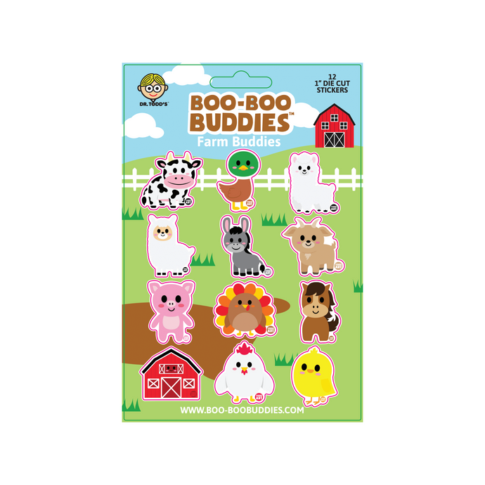 FARM BUDDIES STICKER SHEET
