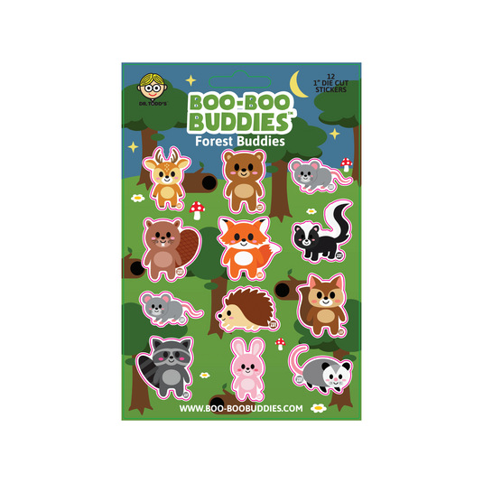 FOREST BUDDIES STICKER SHEET