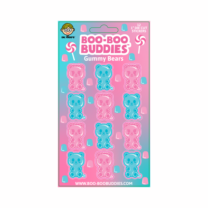 Gummy Bear Stickeer Sheet