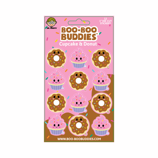Cupcake and Donut Sticker Sheet