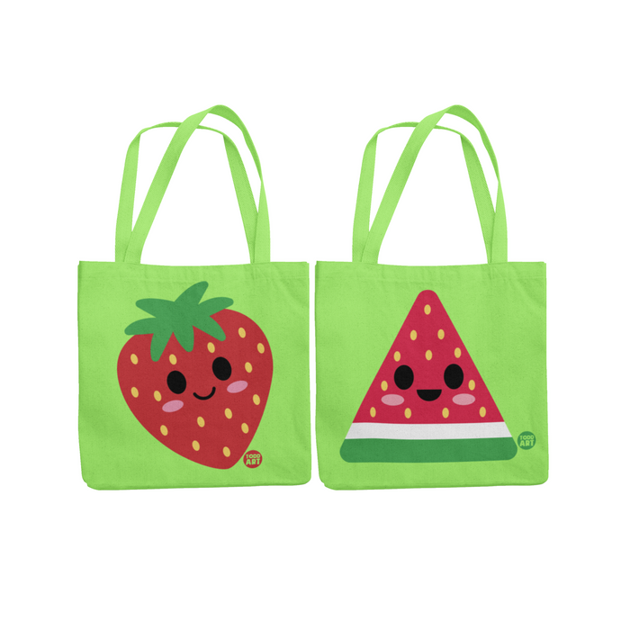 Watermelon and Strawberry Tote