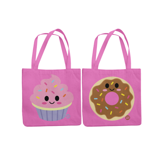Cupcake and Donut Tote