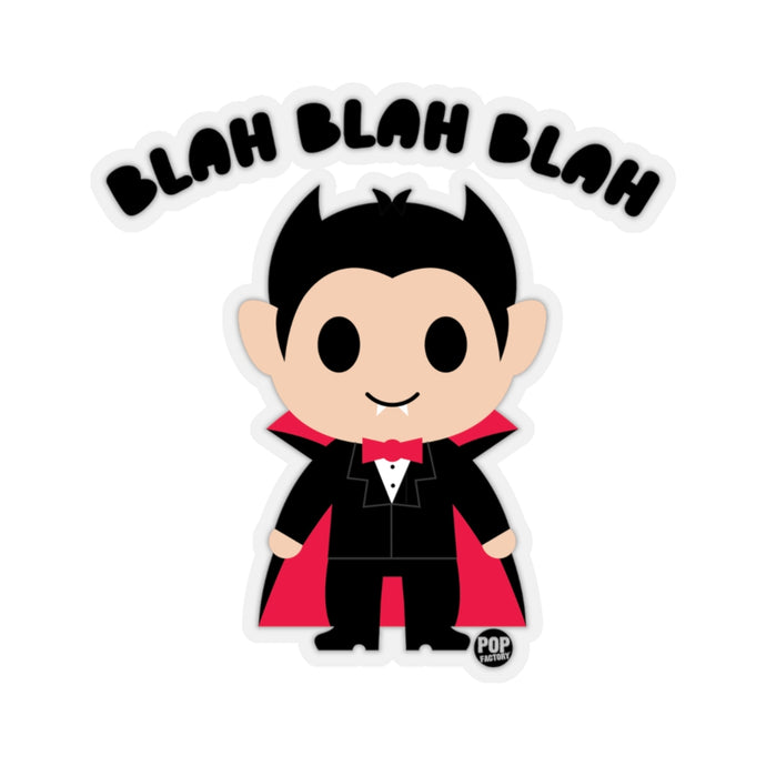 Blah Blah Dracula Sticker