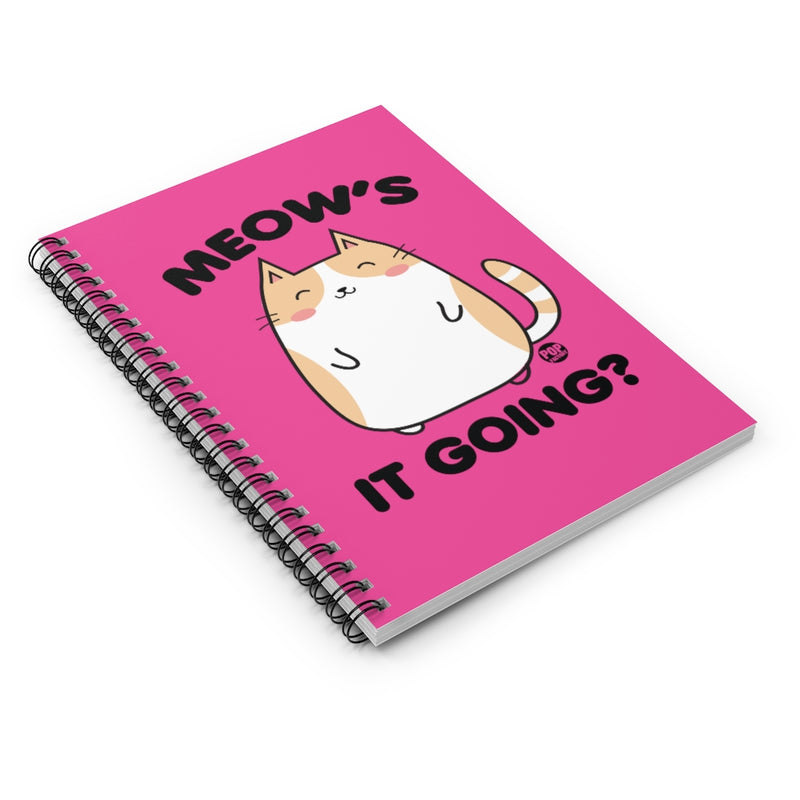 Load image into Gallery viewer, Meow&#39;s It Going Notebook

