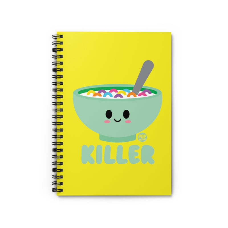 Load image into Gallery viewer, Cereal Killer Bowl Notebook

