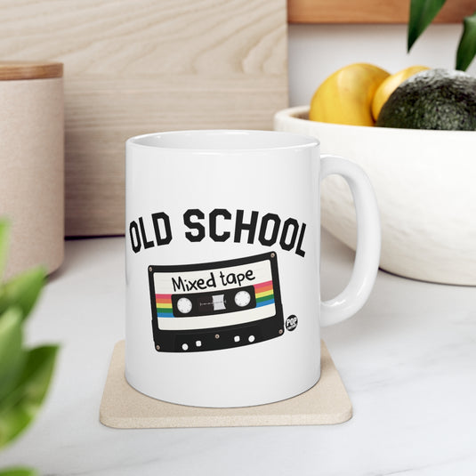 Old School Mixed Tape Mug