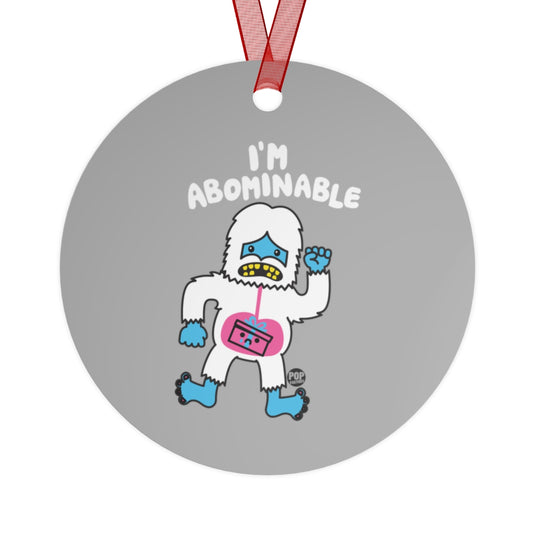 I'm Abominable Snowman Ornament