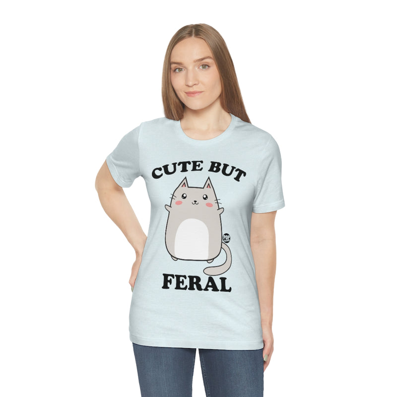 Load image into Gallery viewer, Cute But Feral Unisex Tee
