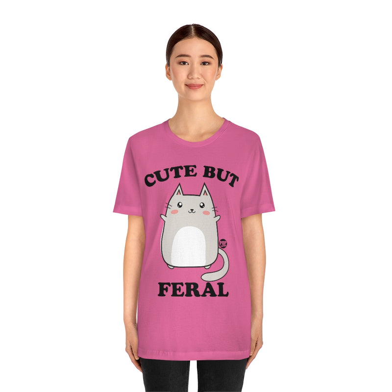 Load image into Gallery viewer, Cute But Feral Unisex Tee
