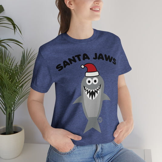 Santa Jaws Shark Unisex Tee