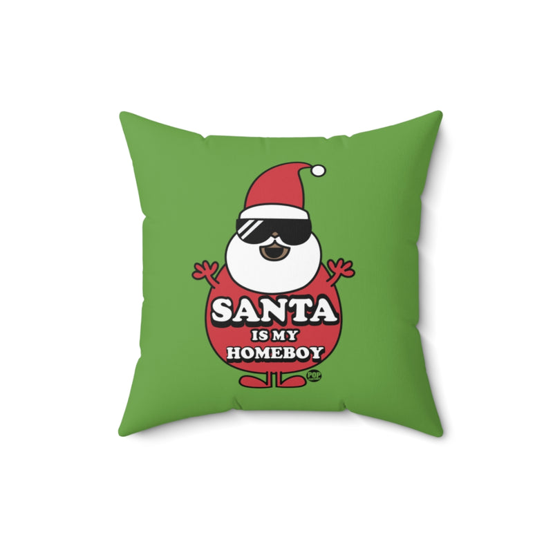 Load image into Gallery viewer, Santa Is My Home Boy 2 Pillow
