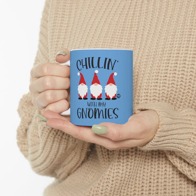 Load image into Gallery viewer, Chillin With My Gnomies Xmas Mug
