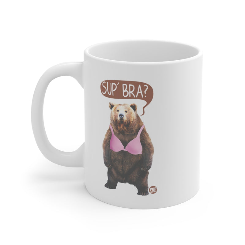 Load image into Gallery viewer, Sup Bra Bear Mug
