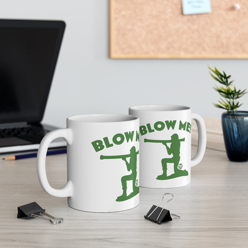 Load image into Gallery viewer, Blow Me Army Soldier Mug
