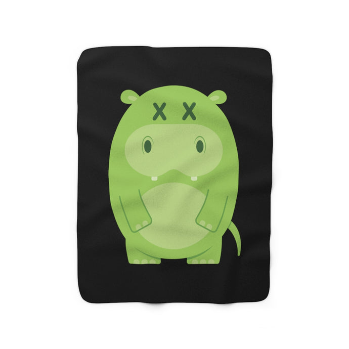 Deadimals Hippo Blanket