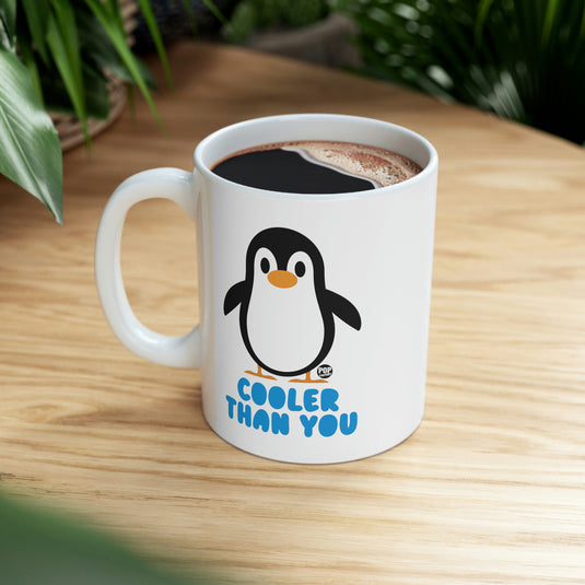 Cooler Than You Penguin Mug