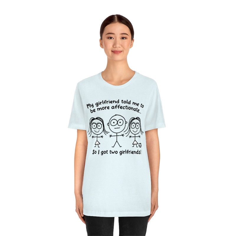 Load image into Gallery viewer, Two Girlfriends Boy Unisex Tee
