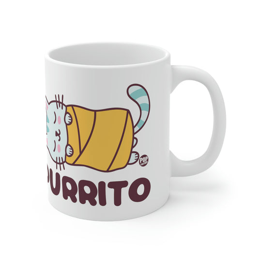 Purrito Cat Coffee Mug