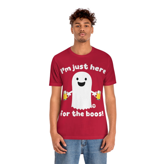 Here For Boos Ghost Unisex Tee