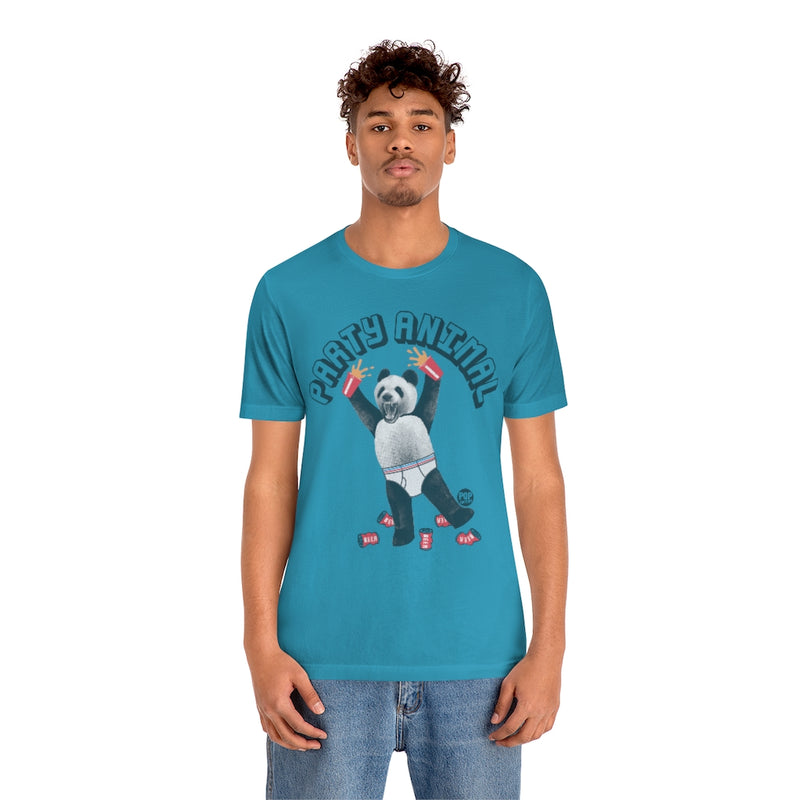 Load image into Gallery viewer, Party Animal Panda Unisex Tee
