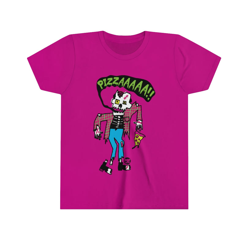 Load image into Gallery viewer, Pizzzzzza Zombie Youth Short Sleeve Tee
