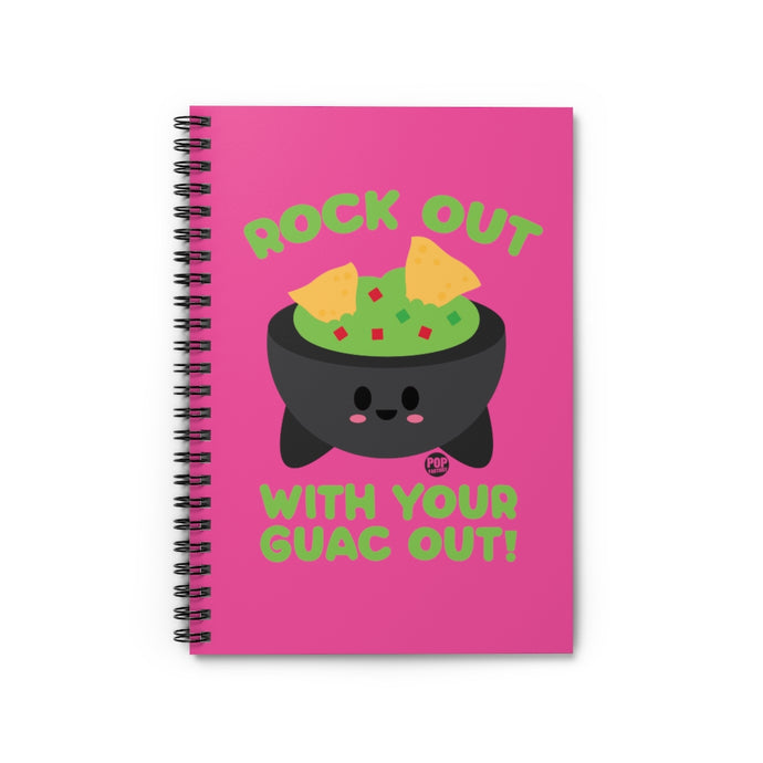Rock Out With Guac Out Notebook