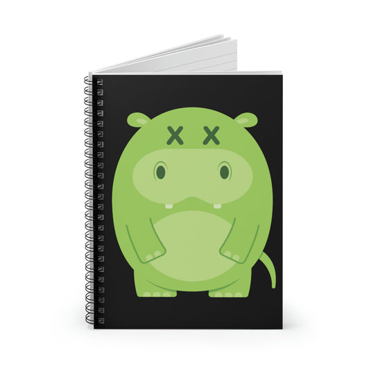 Deadimals Hippo Notebook