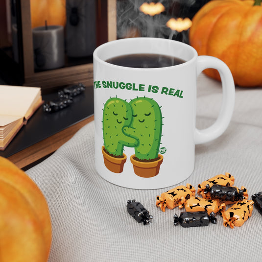 Snuggle Is Real Cactus Mug