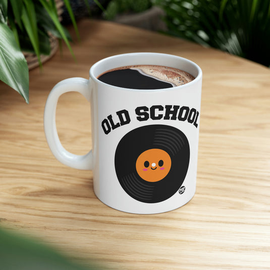 Old School Record Mug