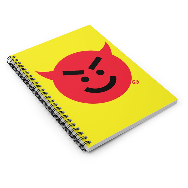 Load image into Gallery viewer, Devil Smiley Face Notebook
