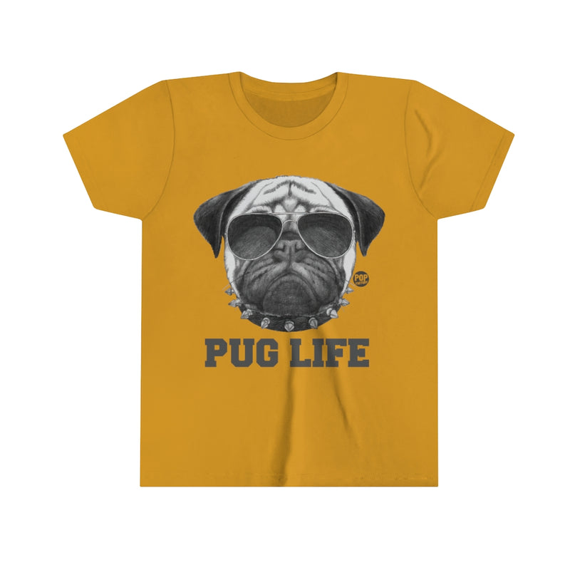 Load image into Gallery viewer, Pug Life #2 Youth Short Sleeve Tee
