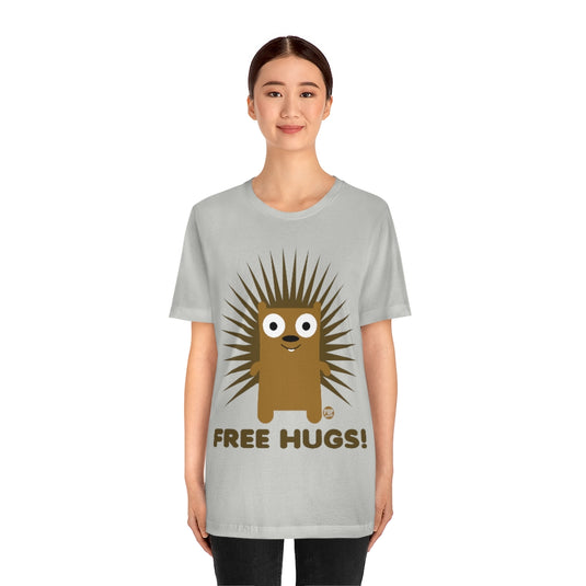 Free Hugs Porcupine Unisex Tee