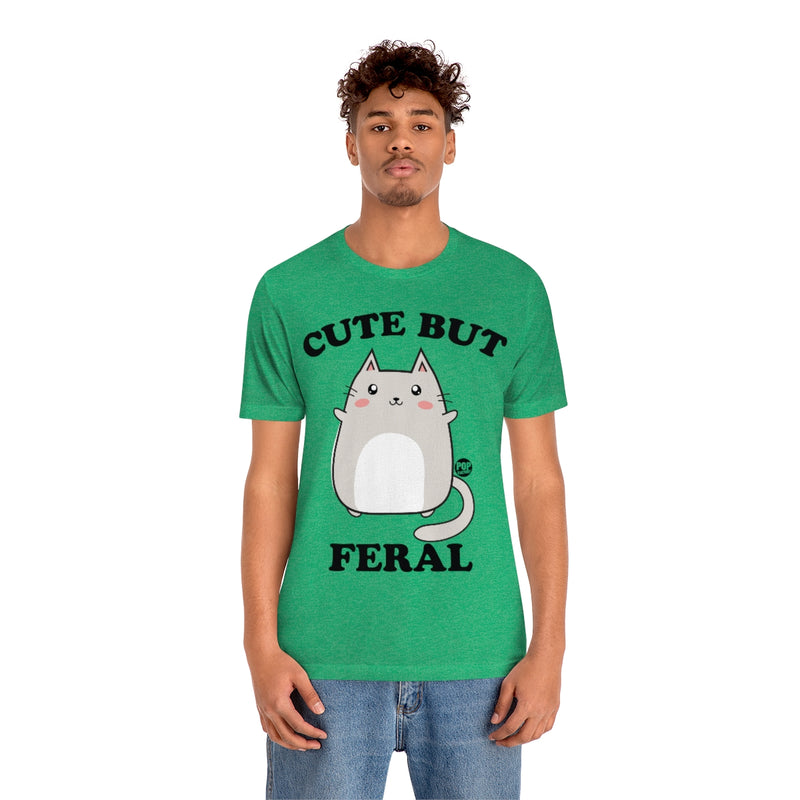 Load image into Gallery viewer, Cute But Feral Unisex Tee
