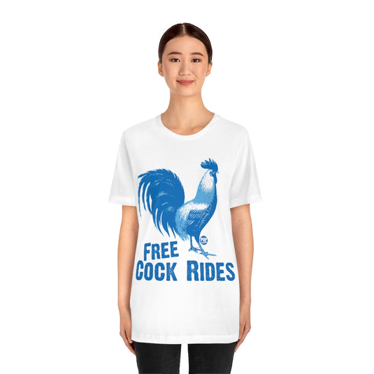 Free Cock Rides Unisex Tee