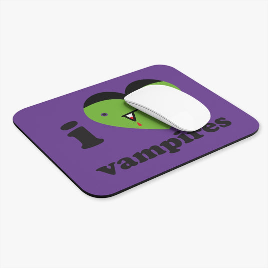 I Love Vampires Mouse Pad