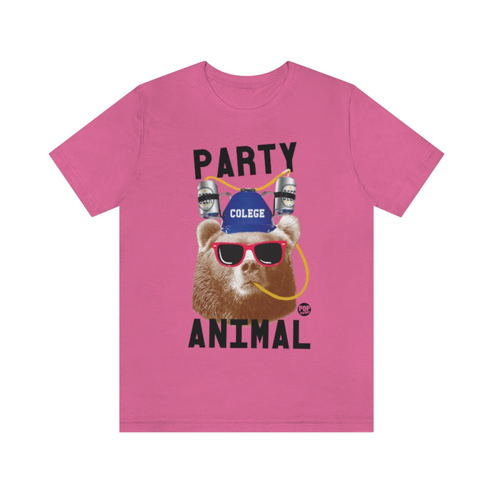 Party Animal Bear Unisex Tee