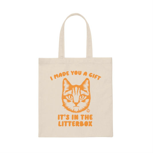 Made You Gift In Litterbox Cat Tote